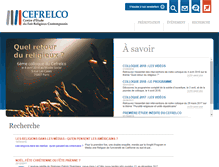 Tablet Screenshot of cefrelco.com
